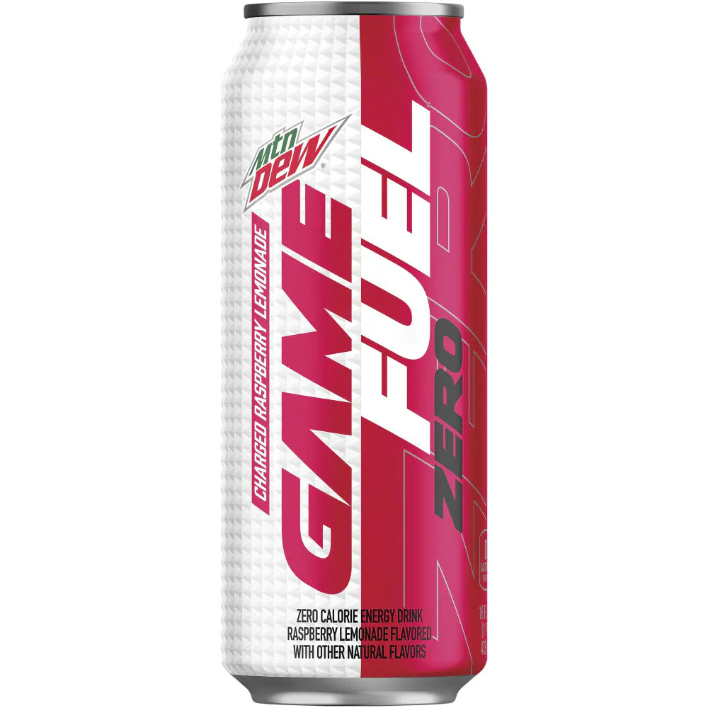 Mountain Dew Game Fuel Charged Raspberry Lemonade