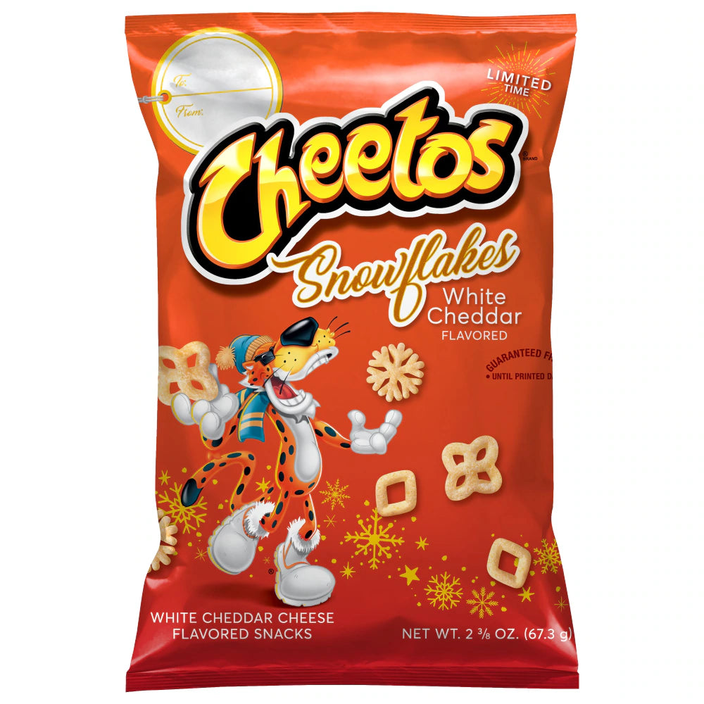 Cheetos Snowflakes White Cheddar