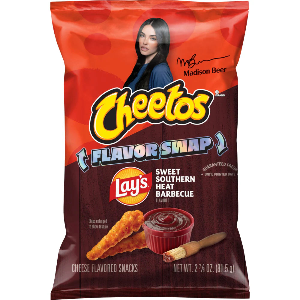Cheetos X Lay's Sweet Southern Heat BBQ