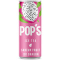 Té helado de POP'S, sabor fruta del dragón — 33 cl