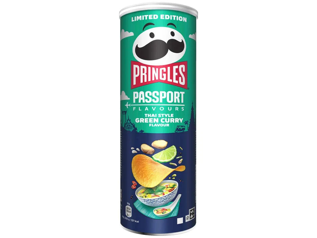 Pringles Curry Verde Estilo Tailandés