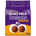 Cadbury Dairy Milk Botones Gigantes de Naranja
