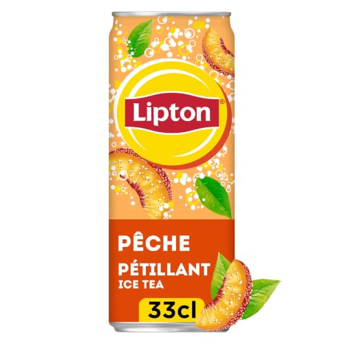 Lipton Ice Tea Pêche Pétillant — 33 cl