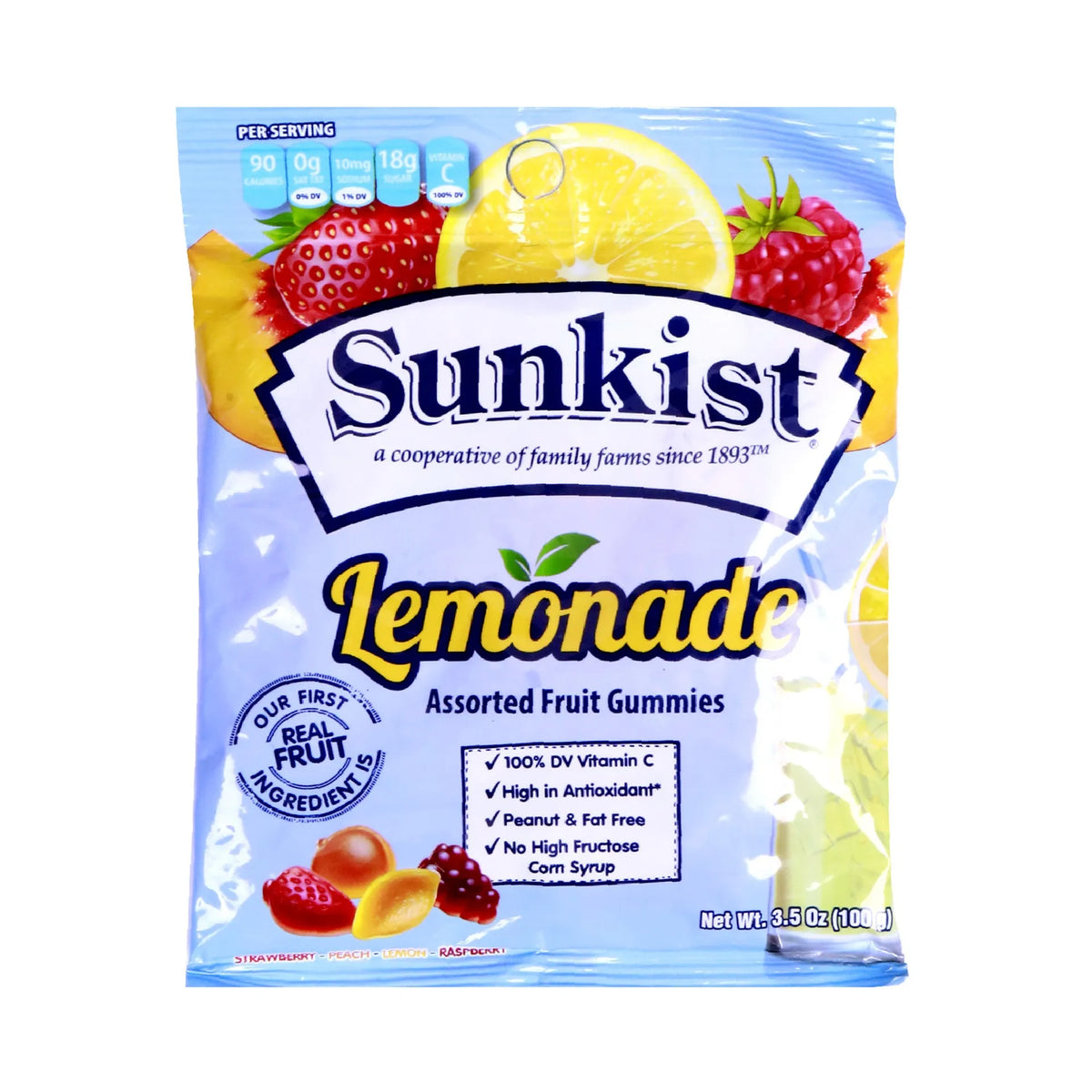 Sunkist Lemonade Gummies