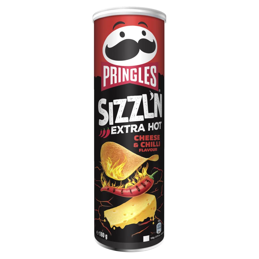 Pringles Sizzl'n Queso y Guindilla