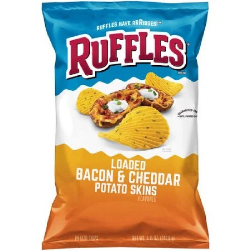 Ruffles Loaded Bacon & Cheddar Potato Skins