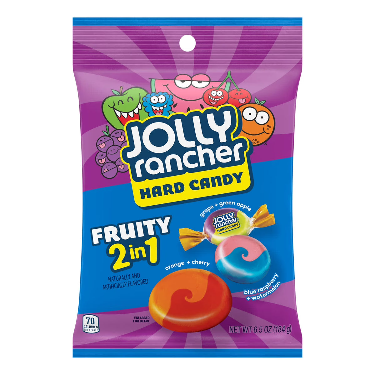 Jolly Rancher Fruity 2 in 1 Hard Candy