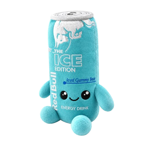 Red Bull Plush Dosetoy Iced Gummy Bear