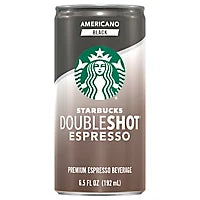Starbucks Doubleshot Espresso Americano