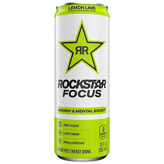 Rockstar Focus Lemon Lime