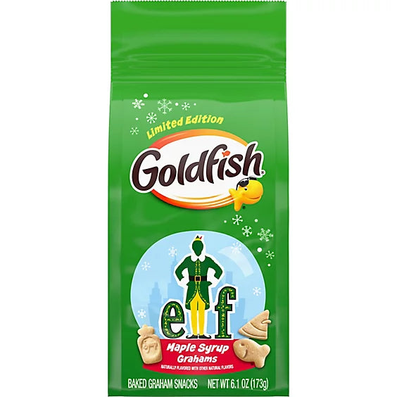 Goldfish Grahams Elf Maple Syrup