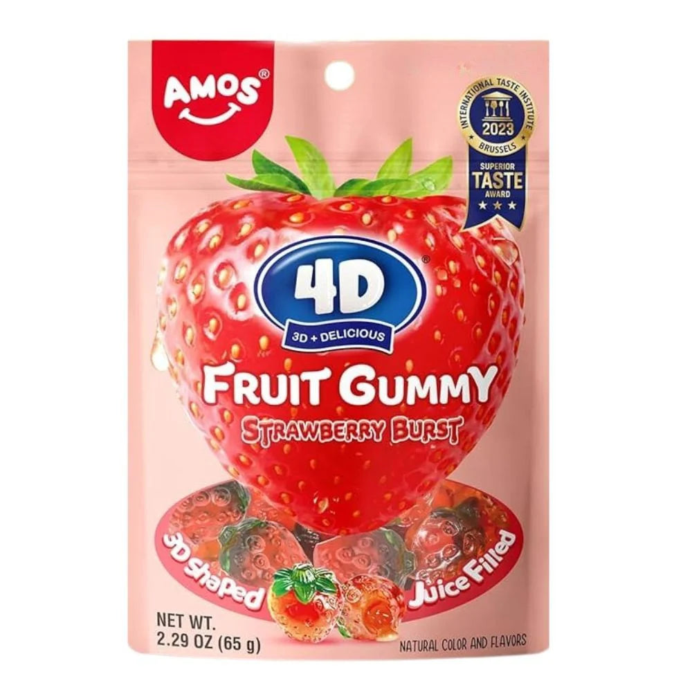 Amos 4D Fruit Burst Strawberry