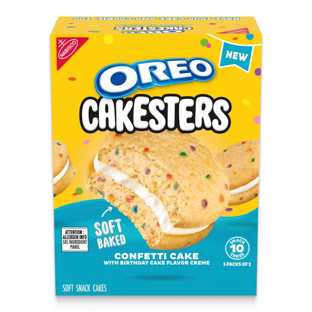 OREO Cakesters Confetti Cake