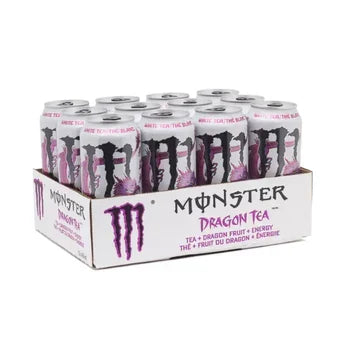 Pack X12 Monster Energy Dragon White Tea