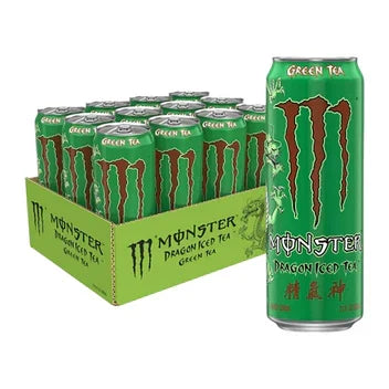 Paquete X12 Monster Energy Té Verde Dragón