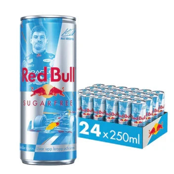 Paquete X24 Red Bull Sin Azúcar Max Verstappen 250ML