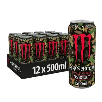 Pack X12 Monster Energy Assault