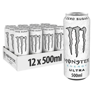 Pack X12 Monster Energy Ultra White
