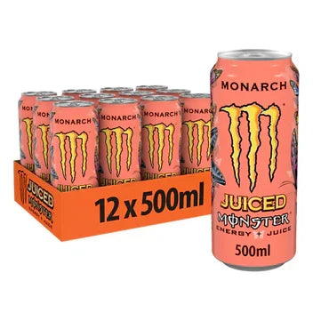 Pack X12 Monster Energy Juiced Monarch