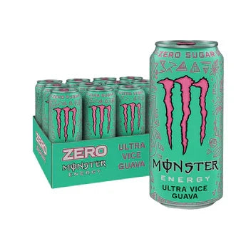 Pack X12 Monster Energy Ultra Vice Guava