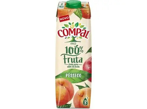 Compal 100% Pêssego — 1 L