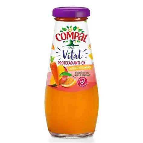 Compal Vital Laranja Cenoura Manga — 20 cl