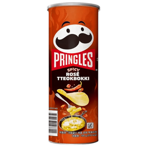 Pringles Spicy Rosé Tteokbokki (China)