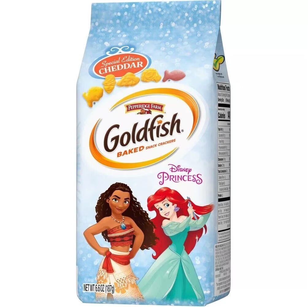 Goldfish Disney Princess Cheddar Crackers