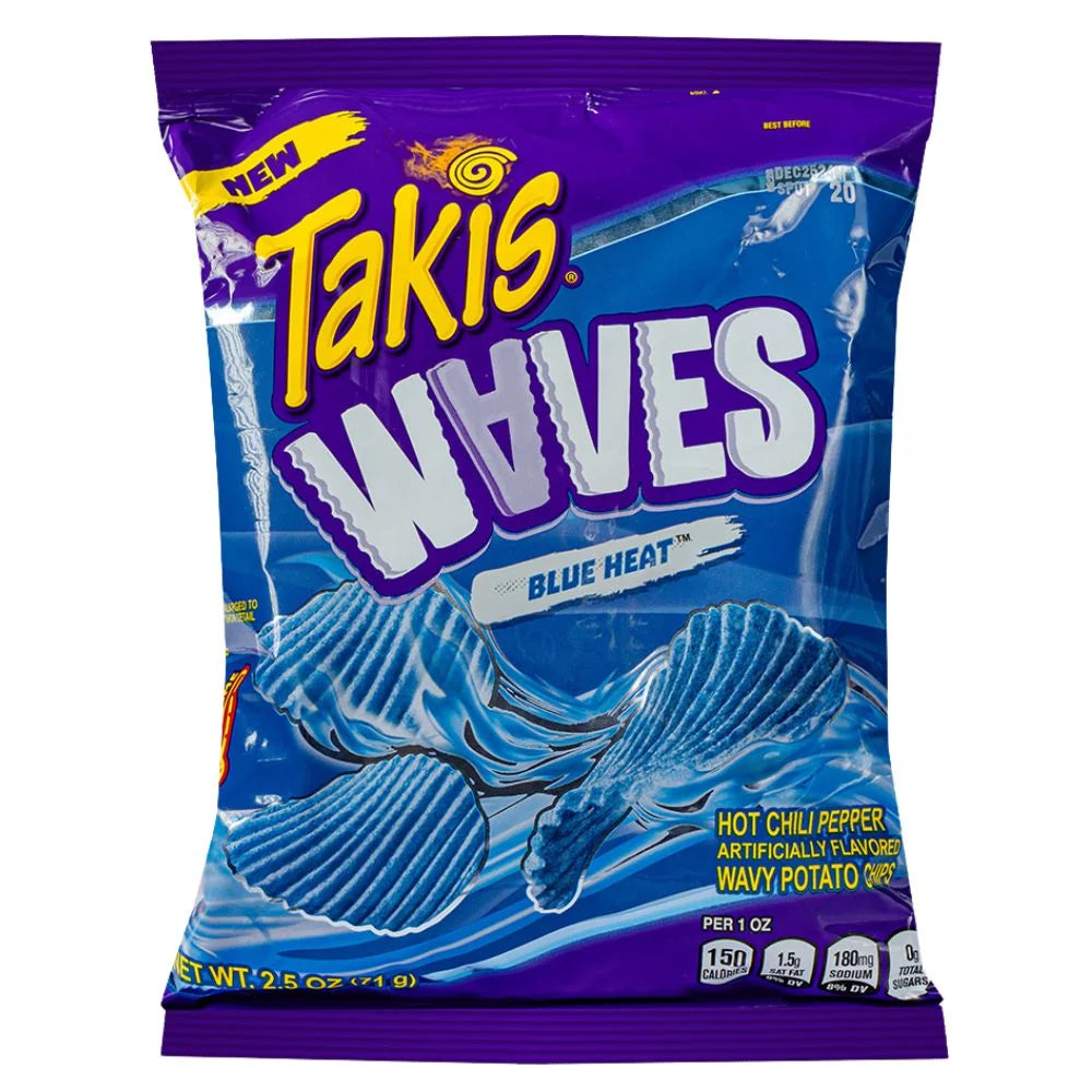 Takis Waves Blue Heat
