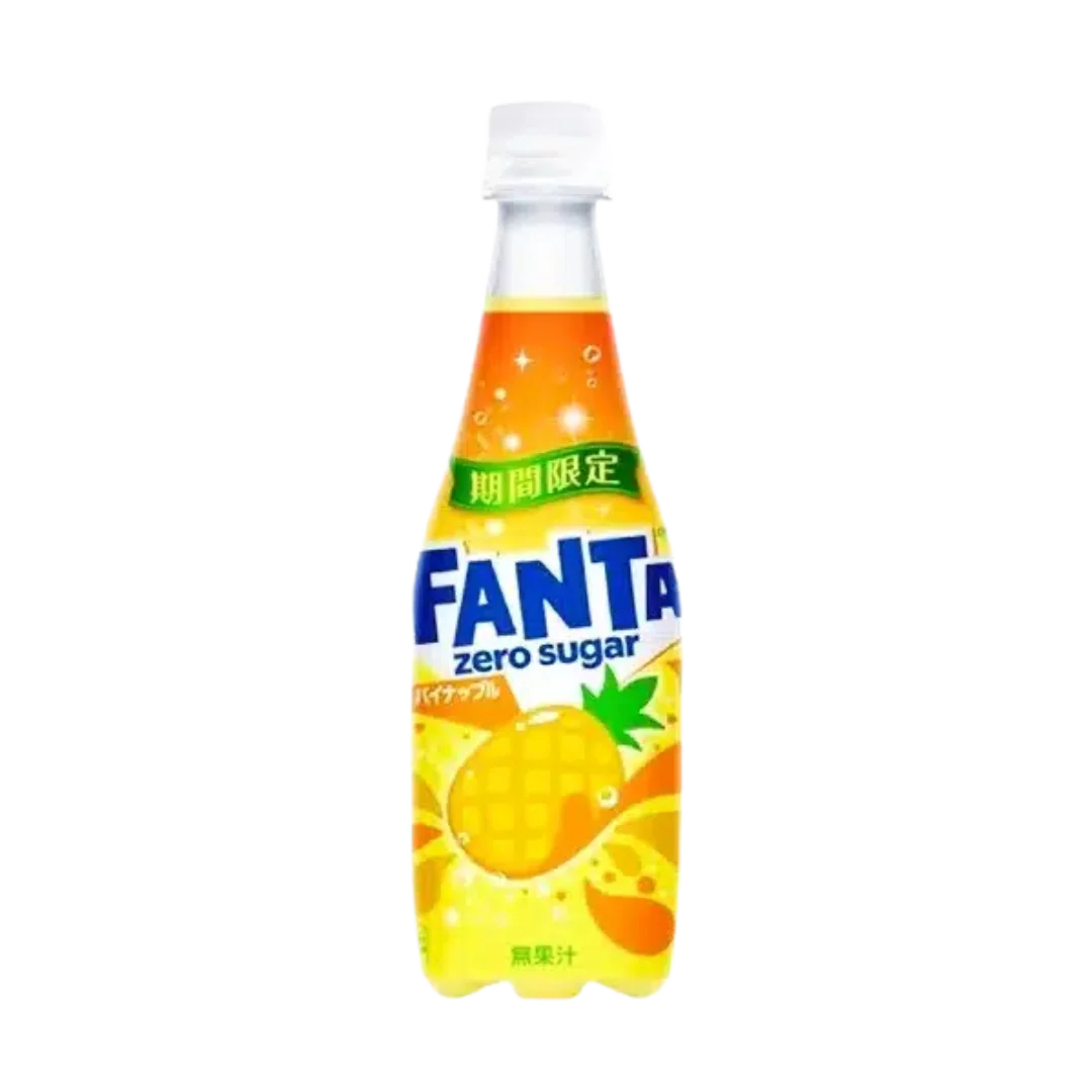 Fanta Pineapple Zero Sugar Japan