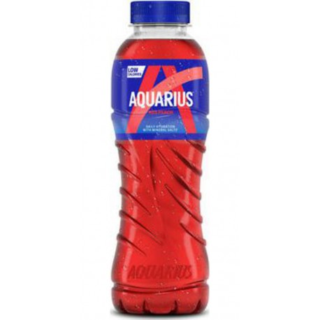 Aquarius Red Peach — 50 cl PET