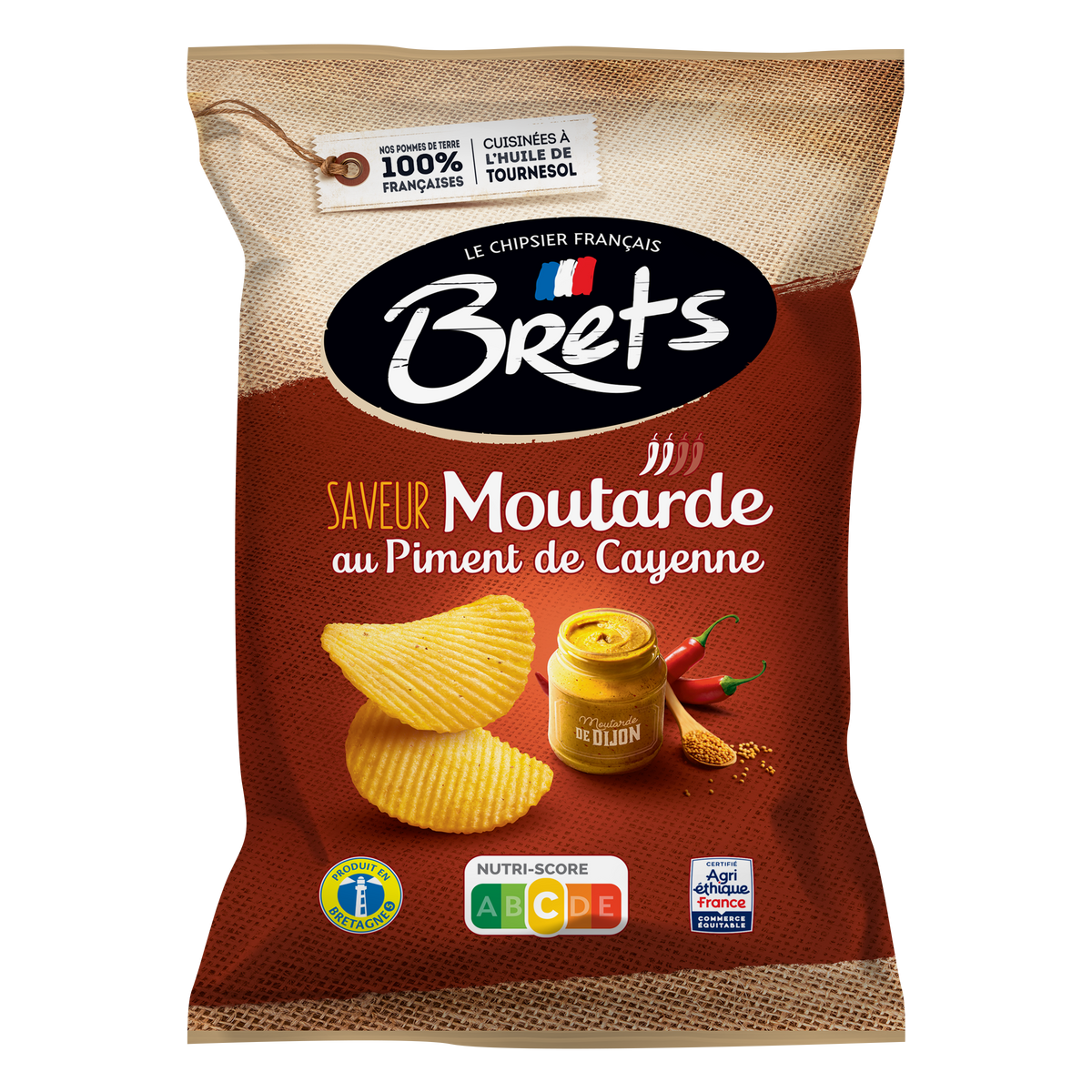 Mostaza Brets con Pimienta Cayena