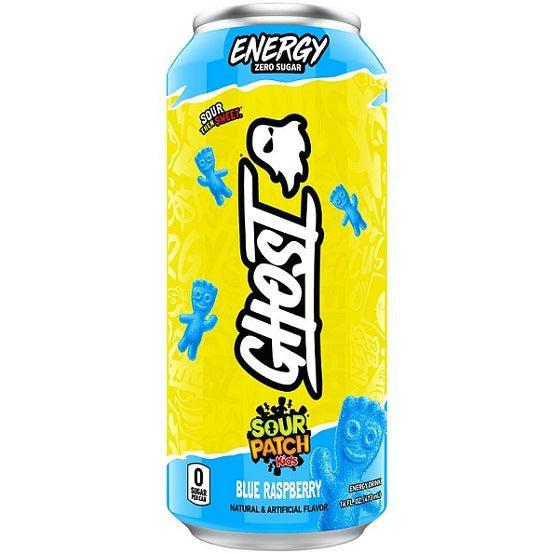 GHOST Energy × SOUR PATCH KIDS Blue Raspberry