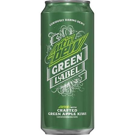 Mountain Dew Green Label