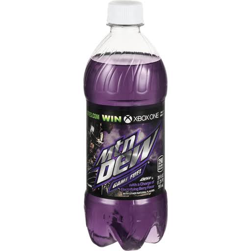 Mountain Dew Game Fuel Electrifying Berry