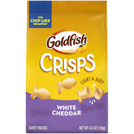 Goldfish Crisps White Cheddar