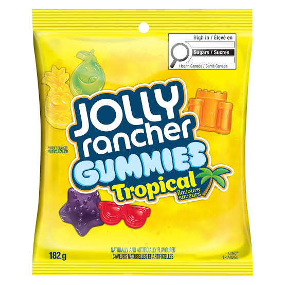 Jolly Rancher Gummies Tropical Flavors