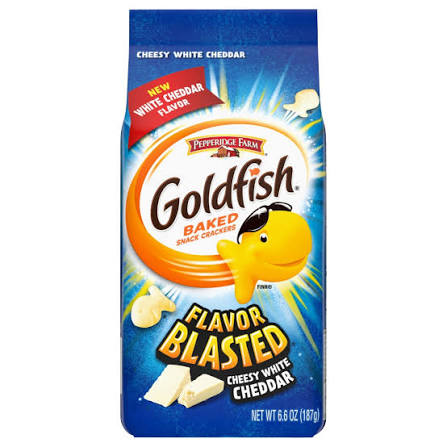 Goldfish Flavor Blasted Sharp White Cheddar
