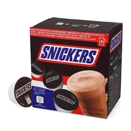 Snickers X Dolce Gusto Hot Chocolate Pods