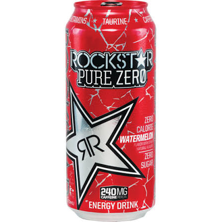 Rockstar Pure Zero Watermelon Kiwi