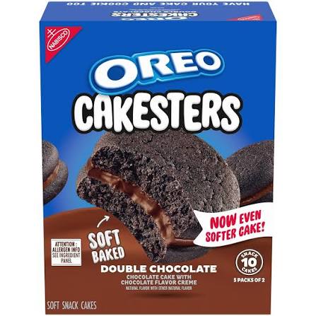 OREO Cakesters Double Chocolate