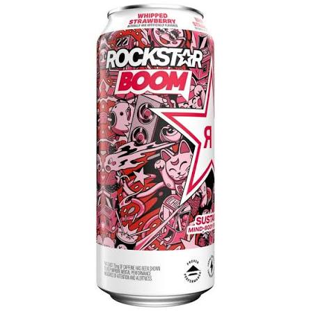 Rockstar Boom Whipped Strawberry