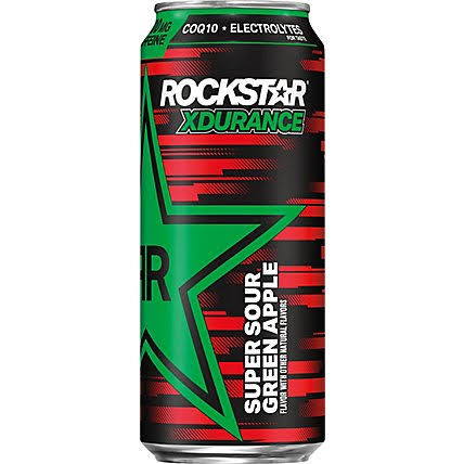 Rockstar XDurance Super Sour Green Apple