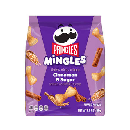 Pringles Mingles Cinnamon & Sugar