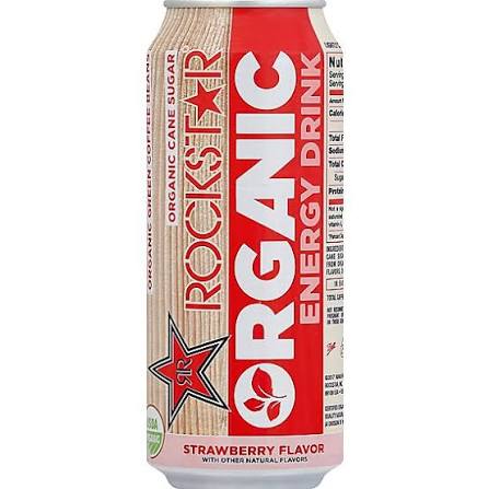 Rockstar Organic Strawberry