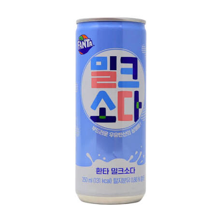 Fanta Milk Soda Korea