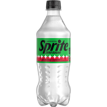 Sprite Winter Spiced Cranberry Zero Sugar