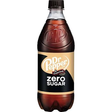 Dr Pepper & Cream Soda Zero Sugar