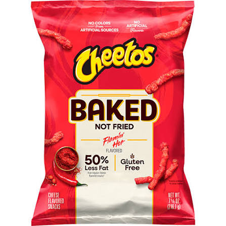 Cheetos Baked Crunchy Flamin' Hot