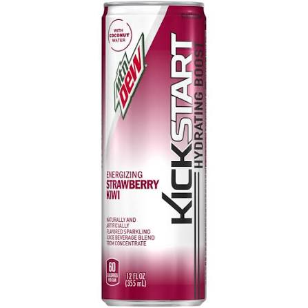 Mountain Dew Kickstart Strawberry Kiwi
